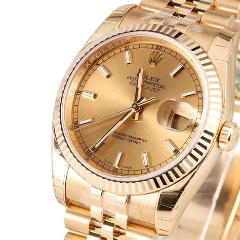 116238 gold rolex oyster perpetual review|New Rolex 18k Gold Datejust 116238 .